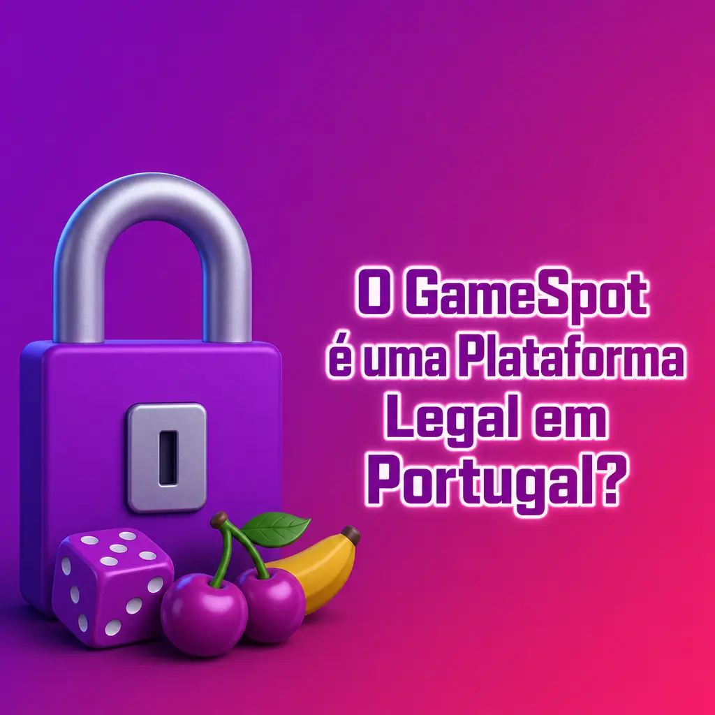 GameSpot Portugal licença SRIJ jogo online legal apostas desportivas casino regulado responsável