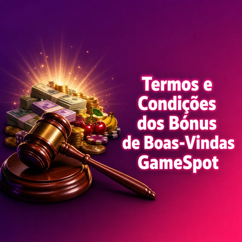 Termos e condições do bónus de boas-vindas GameSpot com rollover, depósitos mínimos e rodadas grátis